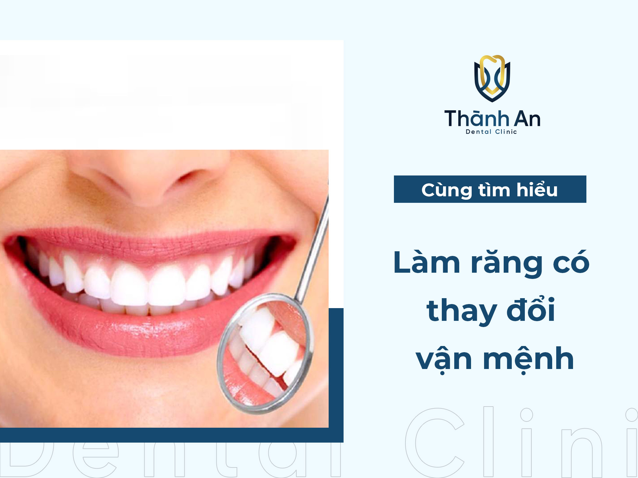 Làm răng có thay đổi vận mệnh, thu hút tiền tài không?
